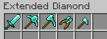 Extended Diamond — Minecraft mod, rasm 2