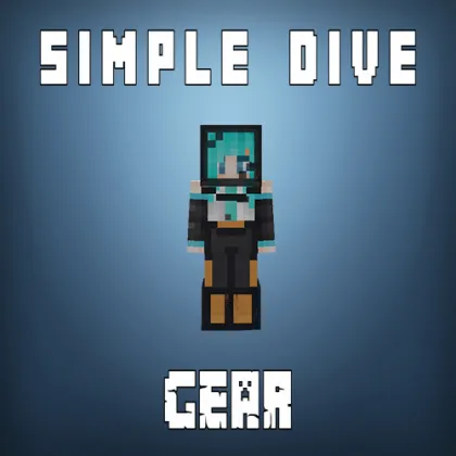 Simple Diving Gear — Minecraft mod, rasm 1