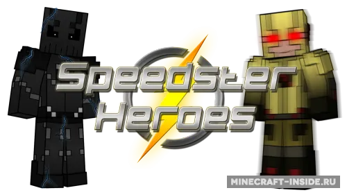 Speedster Heroes — Minecraft mod, rasm 1