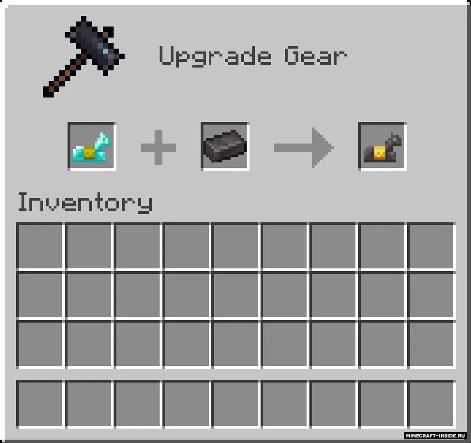 Netherite Horse Armor — Minecraft mod, rasm 3