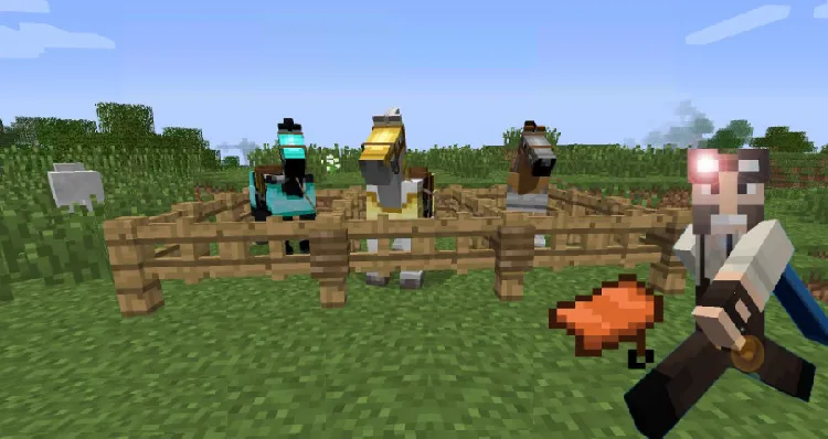 Craftable Horse Armour and Saddle — Minecraft mod, rasm 2