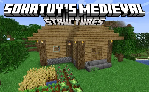 Sohatuy's Medieval Structrures — Minecraft mod, rasm 1