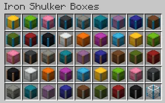 Iron Shulker Boxes — Minecraft mod, rasm 4