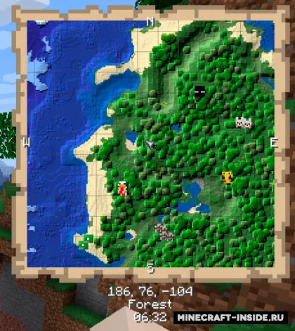 Just Map — Minecraft mod, rasm 1