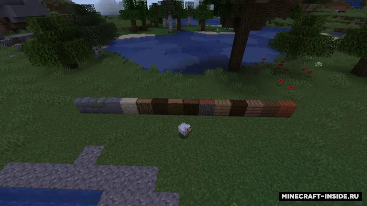 VerticalSlabs — Minecraft mod, rasm 2