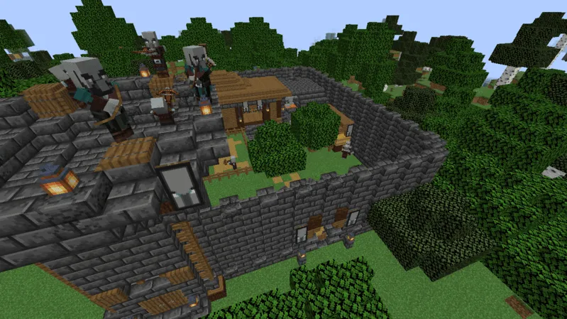 The Resistance of the Raiders — Minecraft mod, rasm 2