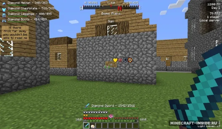 Better HUD — Minecraft mod, rasm 2