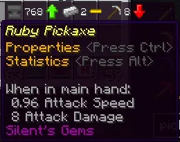 Equipment Tooltips — Minecraft mod, rasm 2