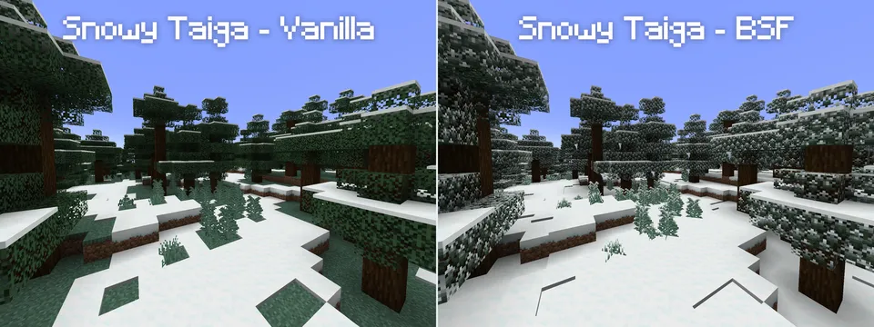 Better Snowy Features — Minecraft mod, rasm 2