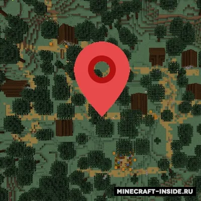 Village Spawn Point — Minecraft mod, rasm 1