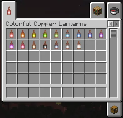 Colorful Copper Lanterns — Minecraft mod, rasm 2