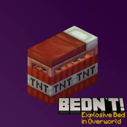 Bedn't! — Minecraft mod, rasm 1