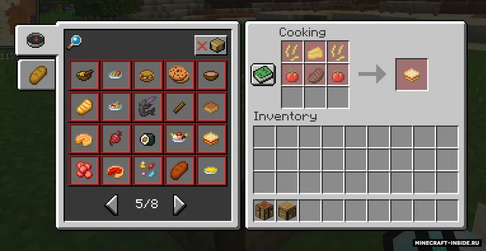 Cooking Table — Minecraft mod, rasm 2