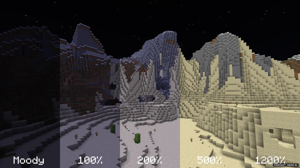 Boosted Brightness — Minecraft mod, rasm 2