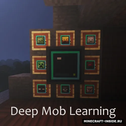 Deep Mob Learning — Minecraft mod, rasm 1