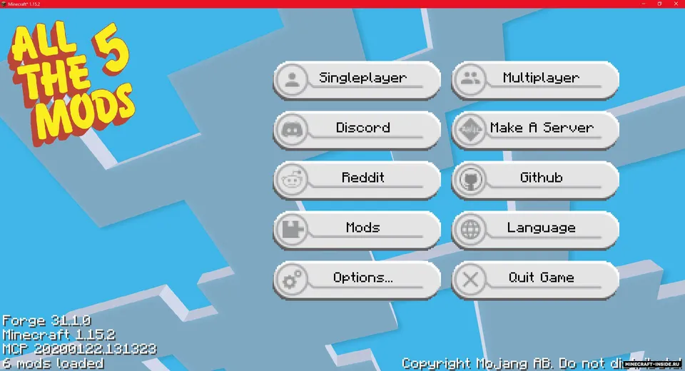 PackMenu — Minecraft mod, rasm 2