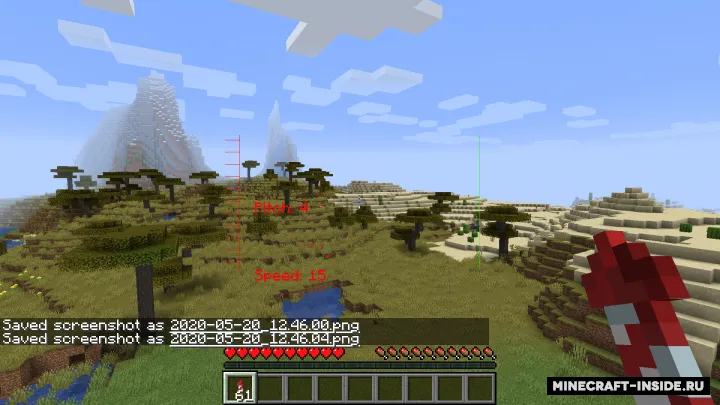 Critical Flight Details — Minecraft mod, rasm 2
