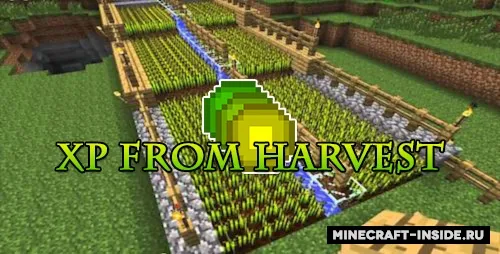 XP From Harvest — Minecraft mod, rasm 1