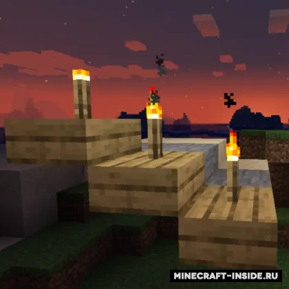 TorchSlabs — Minecraft mod, rasm 1