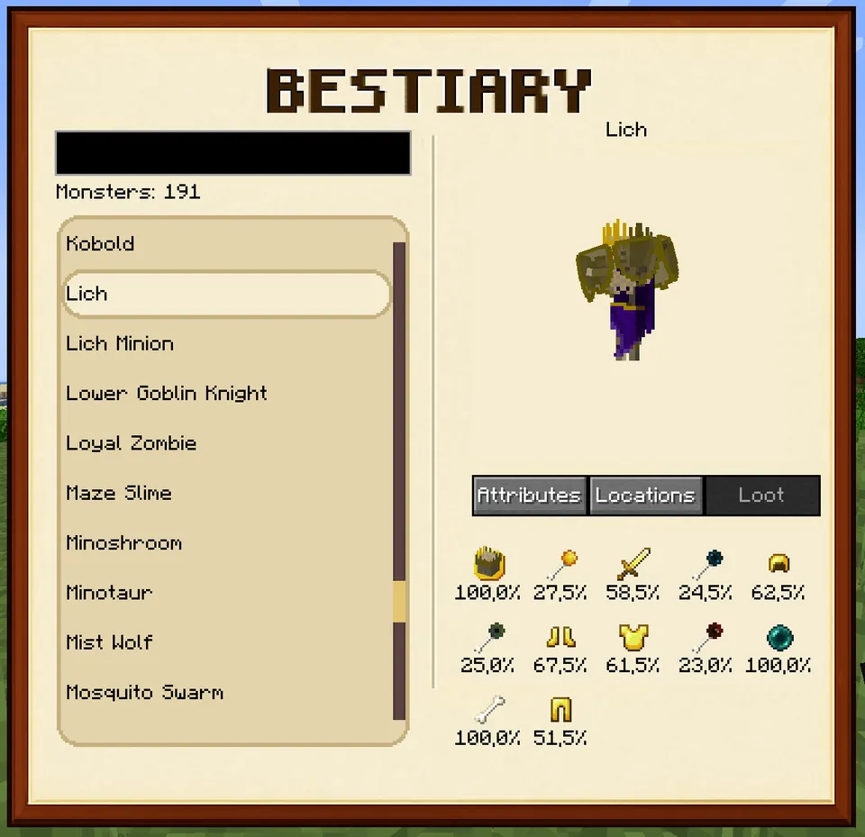 Araxer's Bestiary — Minecraft mod, rasm 3
