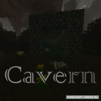 Cavern — Minecraft mod, rasm 1
