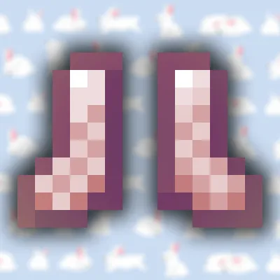 Bunny Boots — Minecraft mod, rasm 1