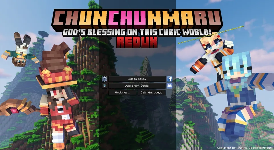 FancyMenu (FancyMain) — Minecraft mod, rasm 2