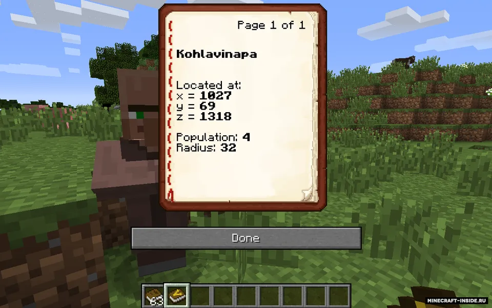 Village Names — Minecraft mod, rasm 4