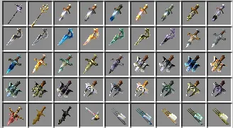 dotHack Weapons — Minecraft mod, rasm 6