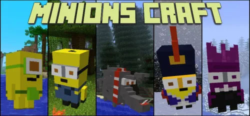 Minions Craft — Minecraft mod, rasm 1