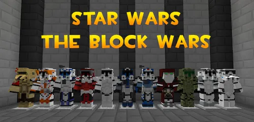 Star Wars The Block Wars — Minecraft mod, rasm 1