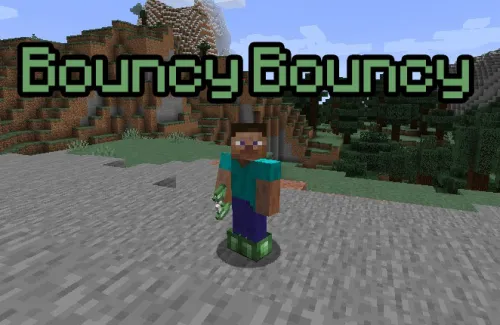 Bouncy Bouncy — Minecraft mod, rasm 1