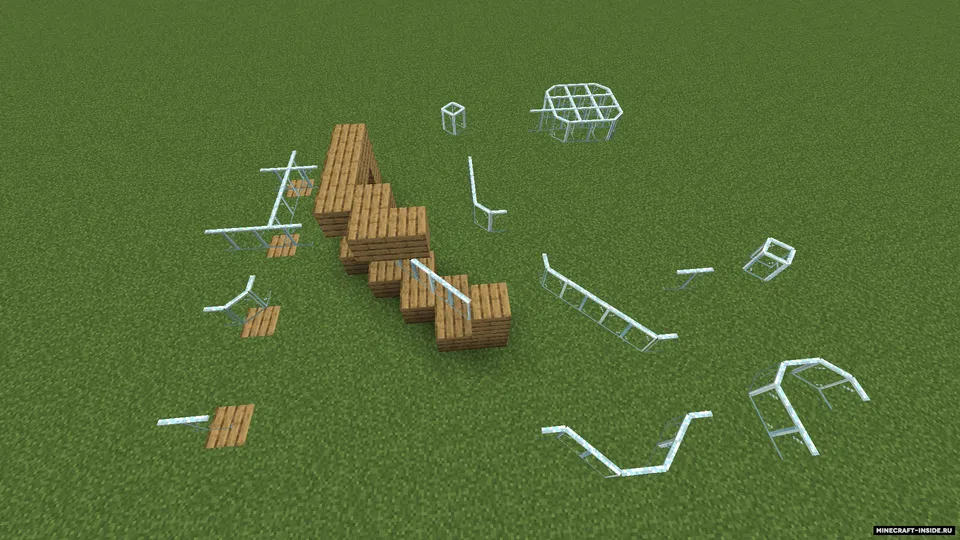 Diagonal Panes — Minecraft mod, rasm 5