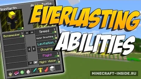 Everlasting Abilities — Minecraft mod, rasm 1