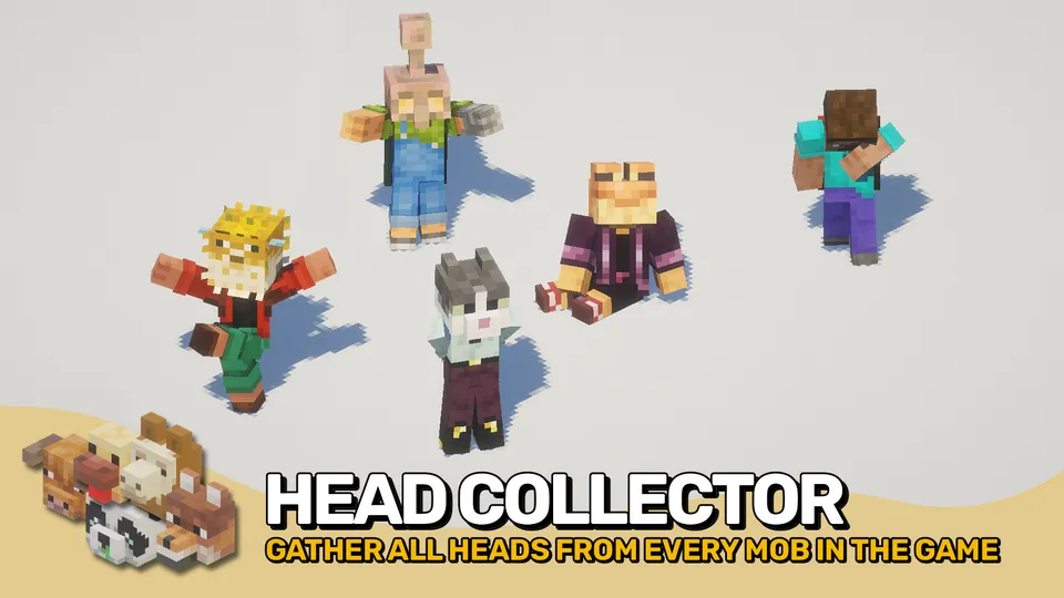 All The Heads — Minecraft mod, rasm 2