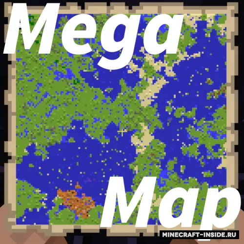 Mega Map — Minecraft mod, rasm 1