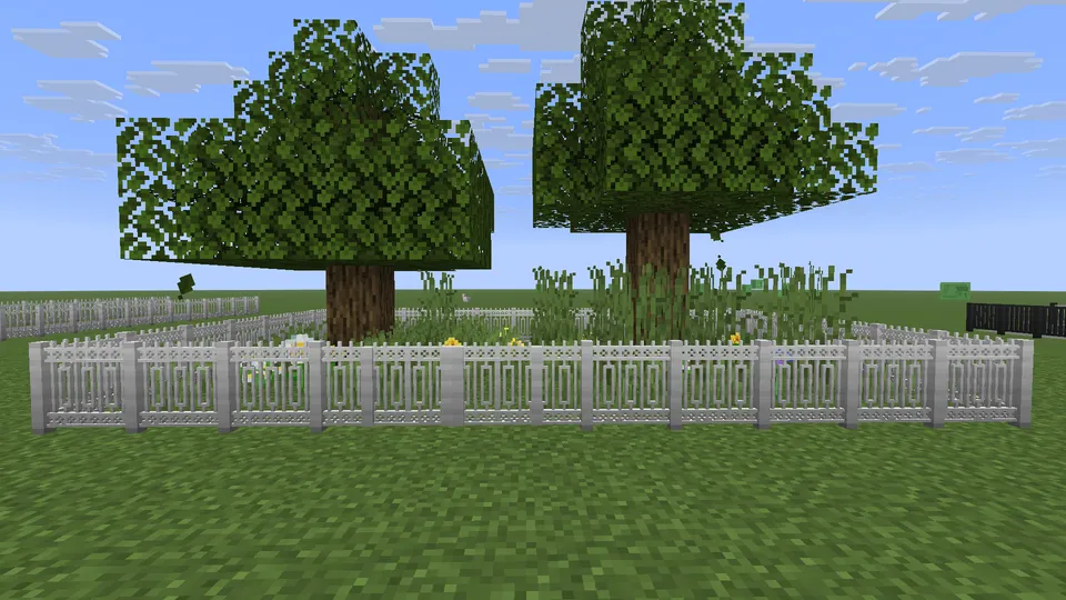 Decorative Fences — Minecraft mod, rasm 5