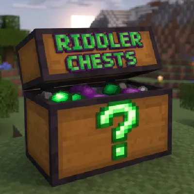 Riddler Chests — Minecraft mod, rasm 1
