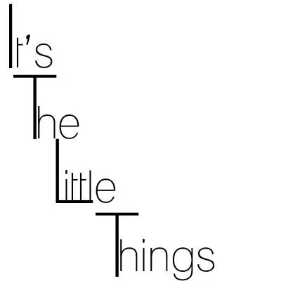 It's the little things — Minecraft mod, rasm 1