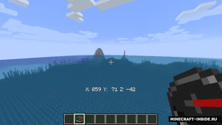 Compass Coords — Minecraft mod, rasm 2