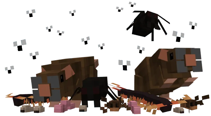 SCP-027, The Vermin God — Minecraft mod, rasm 4