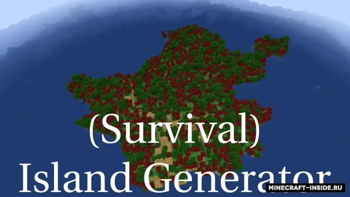 (Survival) Island Generator — Minecraft mod, rasm 2