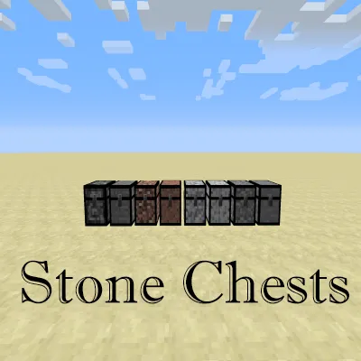Stone Chest — Minecraft mod, rasm 1