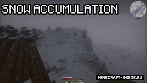 Snow Accumulation — Minecraft mod, rasm 1