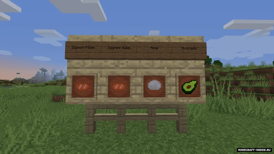 LaLega Sushi — Minecraft mod, rasm 8