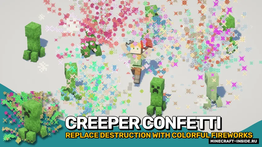 Party Creepers — Minecraft mod, rasm 2