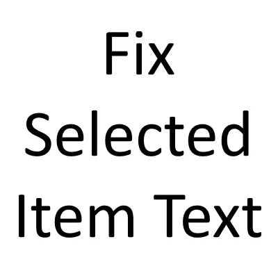 Fix Selected Item Text — Minecraft mod, rasm 1