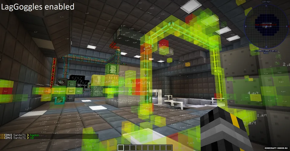 LagGoggles — Minecraft mod, rasm 6