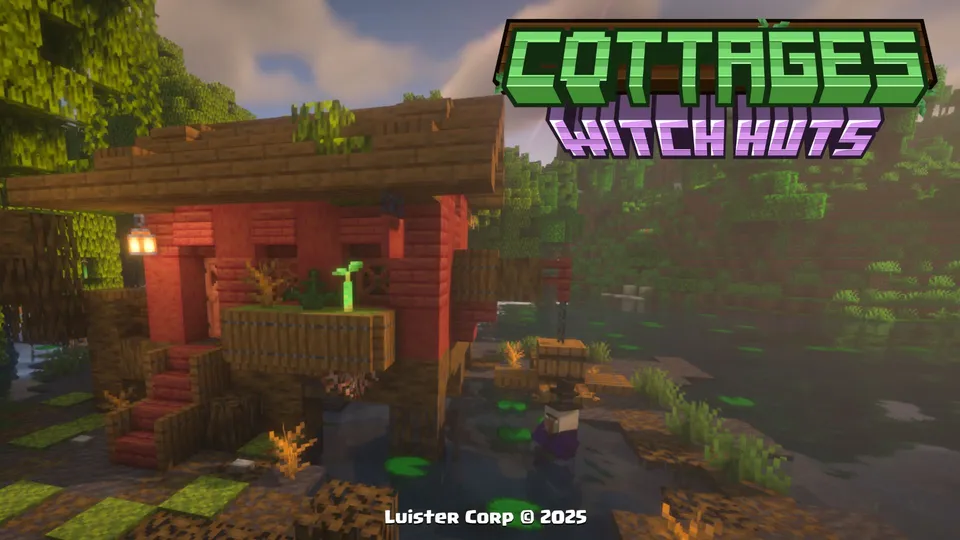 Cottages Witch Huts — Minecraft mod, rasm 2