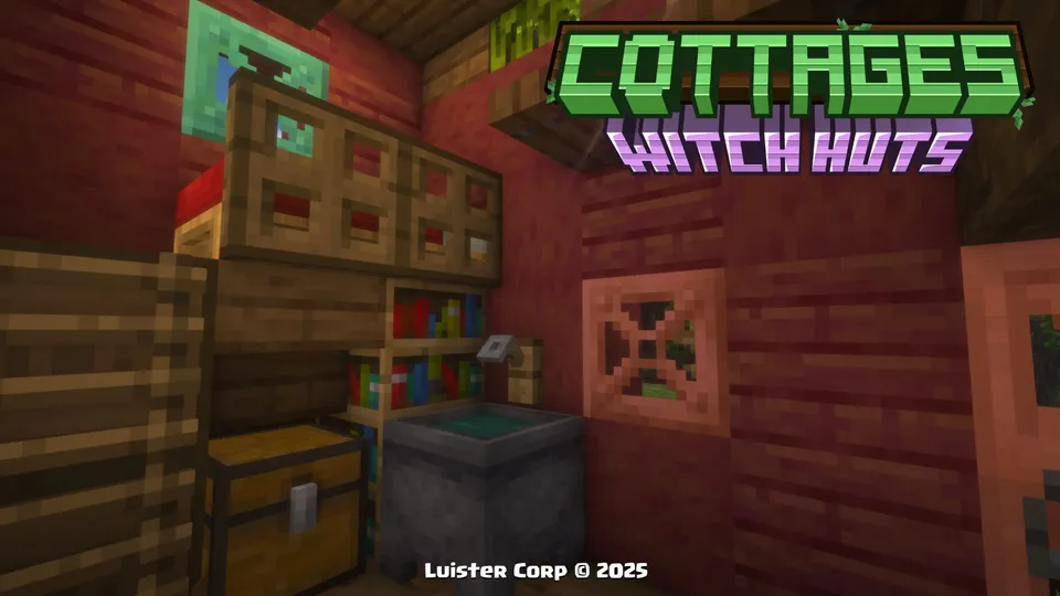 Cottages Witch Huts — Minecraft mod, rasm 3